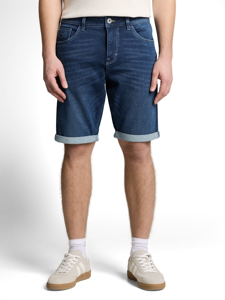 TTJOSH REGULAR SLIM Jeans Shorts mit Superstretch