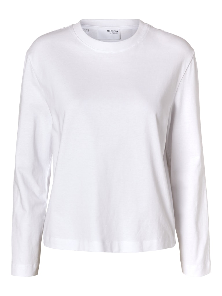 SLWESSENTIAL LS BOXY TEE NOOS