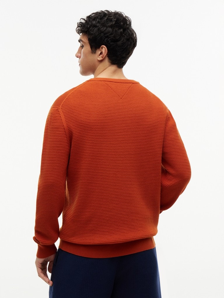 SEASONAL STRUCTURE CREW NECK