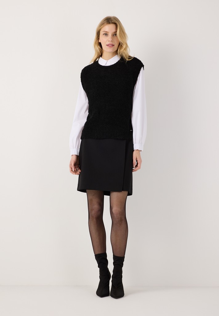 Bluse mit weiten Ärmeln