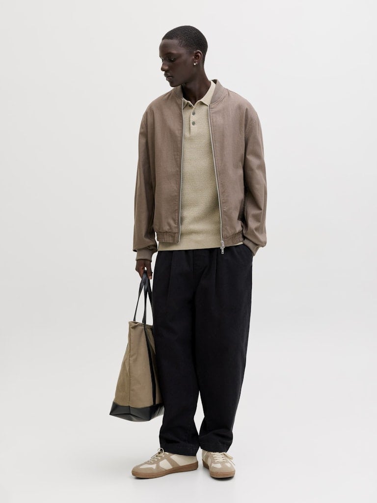 JPRBLURILEY KNIT POLO SS SN