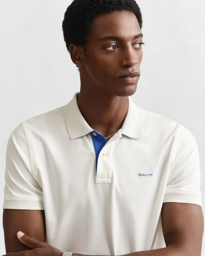Kontrast Piqué Poloshirt