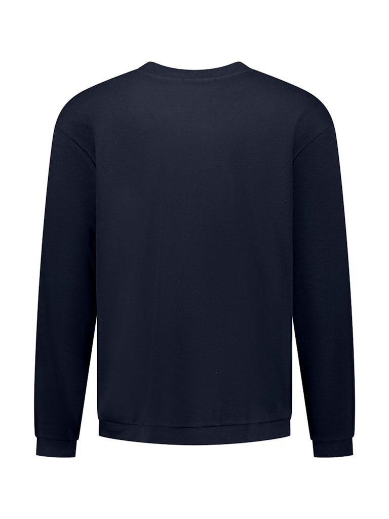 T-Shirt Long Sleeve Crewneck Solid Heavy Interlock