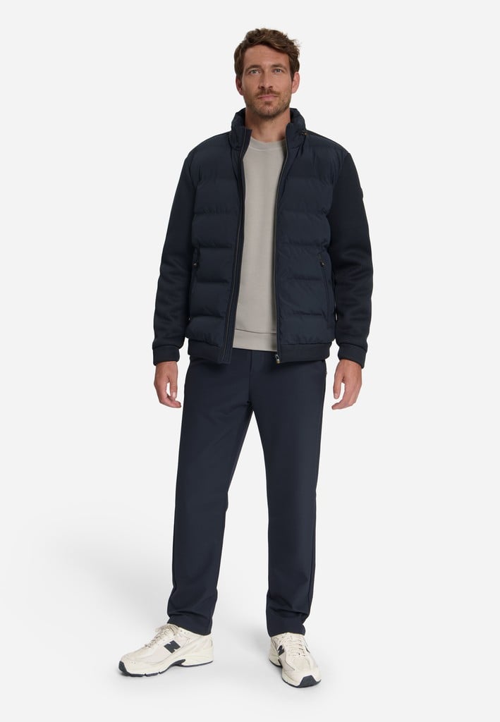 Jacket Short Fit Sealed Knitted Mix