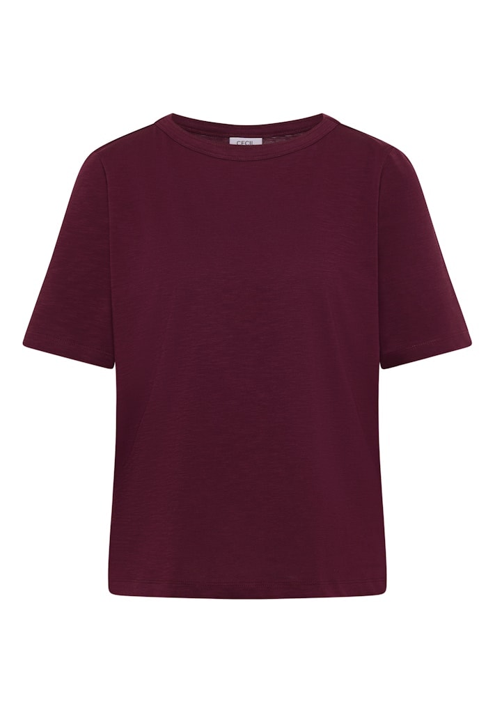 Kurzarm T-Shirt aus reiner Baumwolle