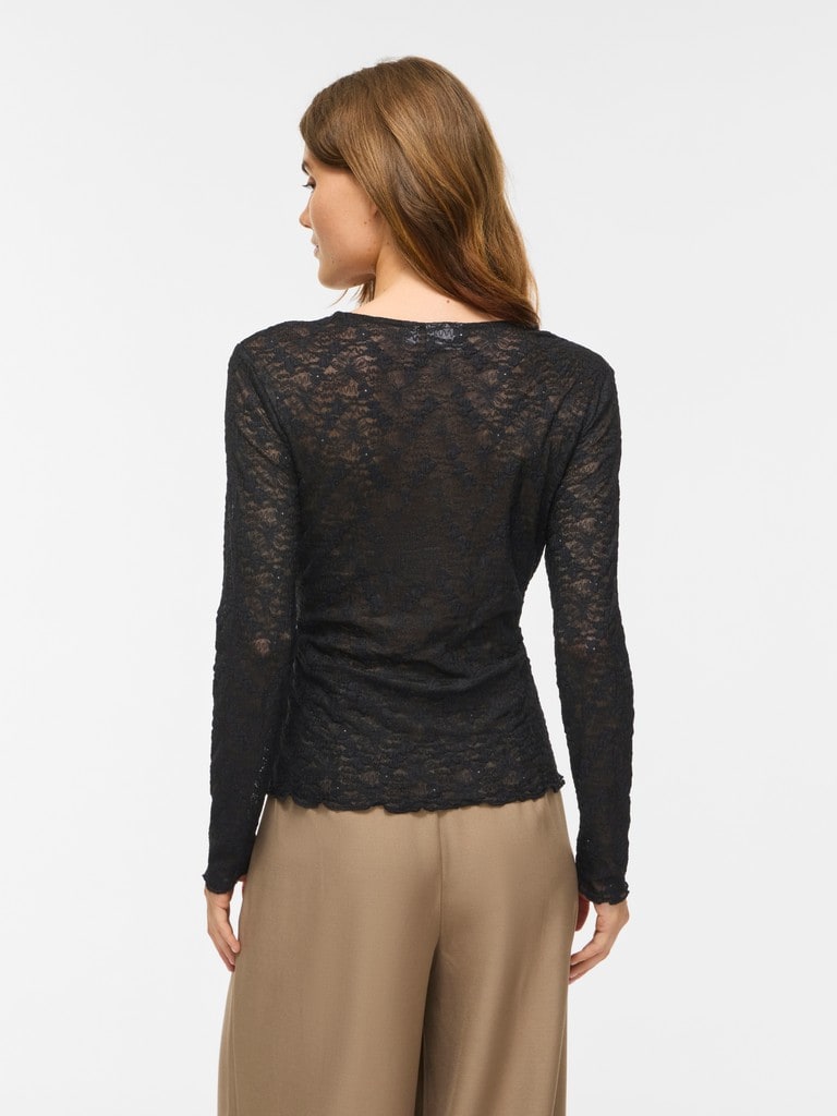 VIFAY O-NECK L/S TOP - NOOS