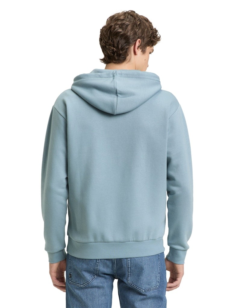 Hoodie Sweatjacke mit Logo-Print