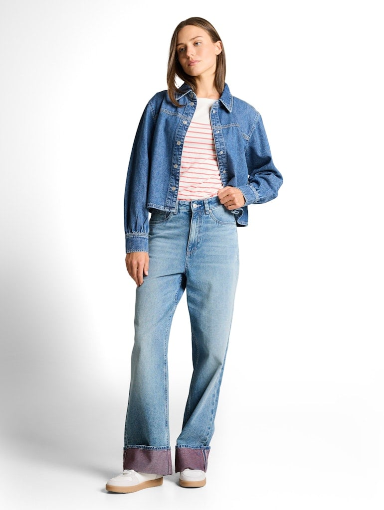 T-Shirt mit Streifenmuster