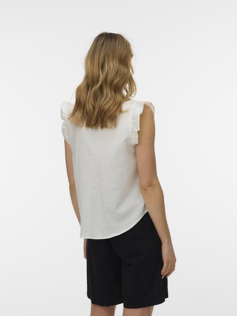 VMSELMA SS FRILL TOP