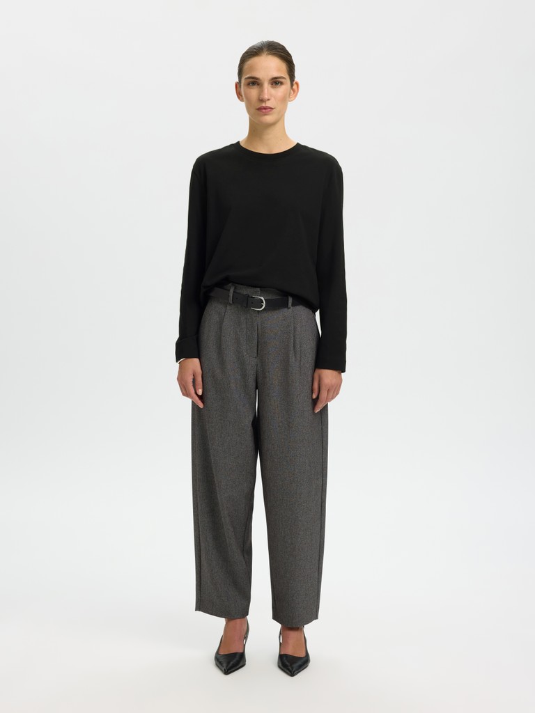 SLWESSENTIAL LS BOXY TEE NOOS