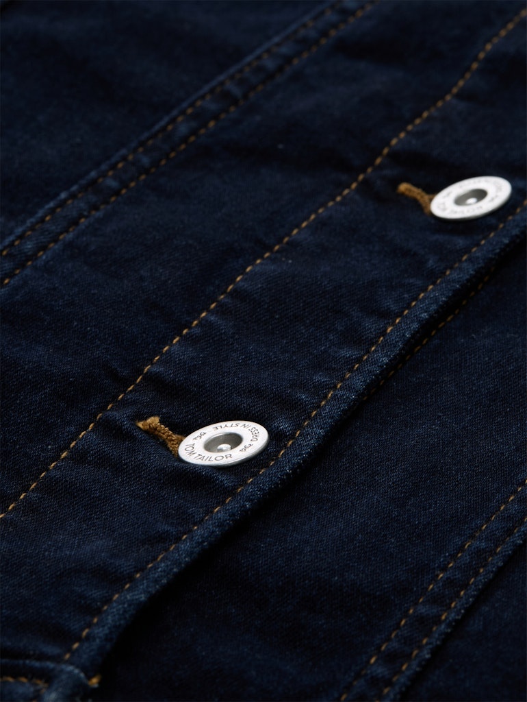 Jeansjacke mit Eingriffstaschen
