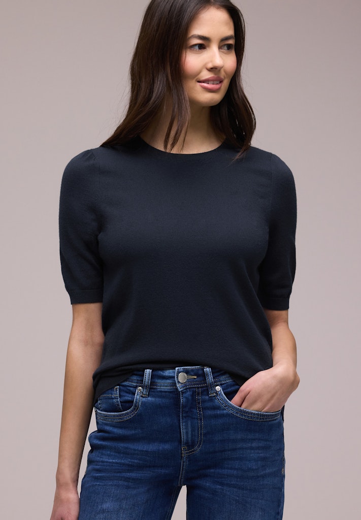 Pullover in Unifarbe