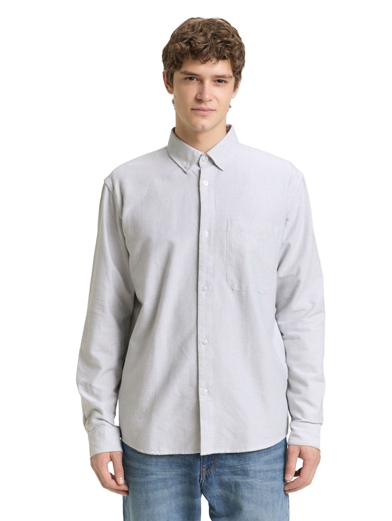 Relaxed Fit Hemd aus Baumwolle