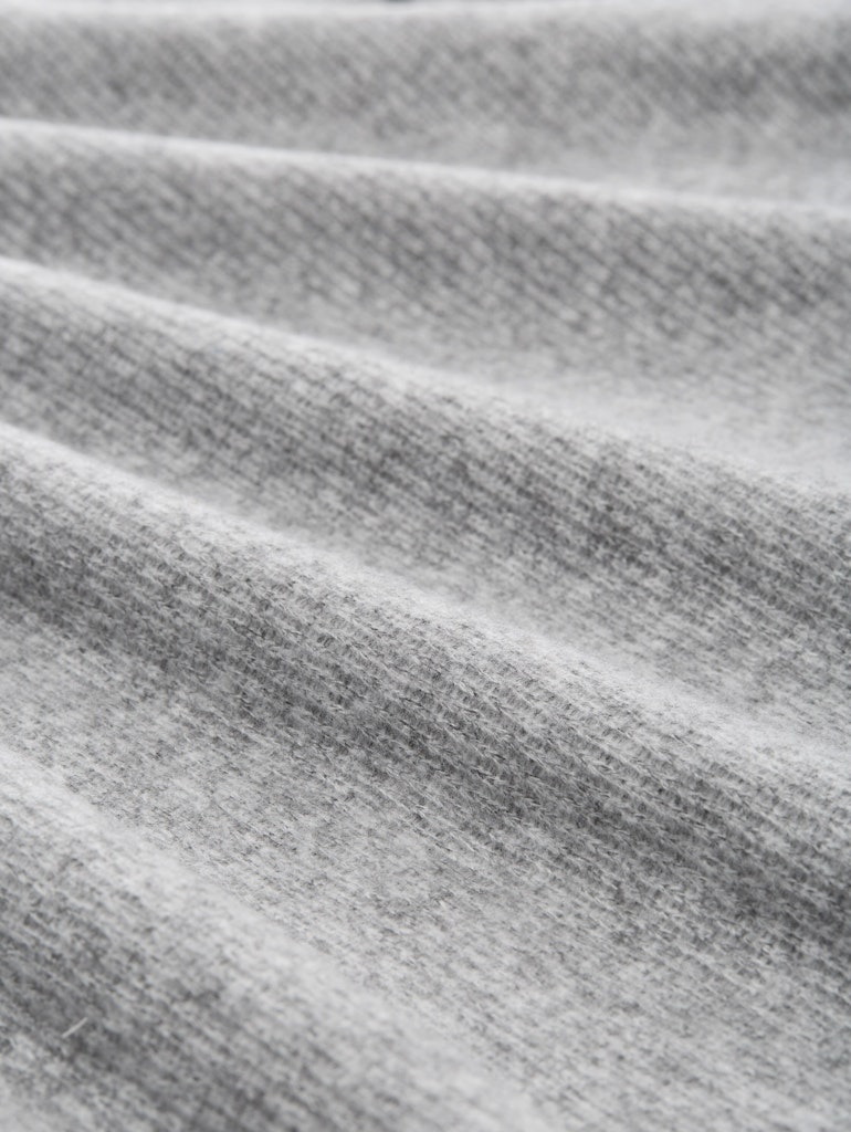 Soft-Touch Sweatshirt mit Knopf-Details