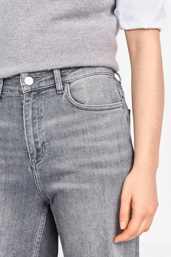 Marlene Sustainable Cotton Light Grey Denim