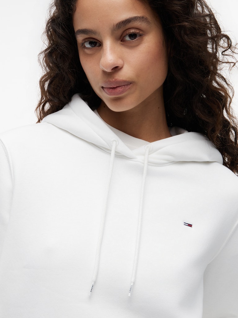 Flag Embroidery Brushed Fleece Hoody