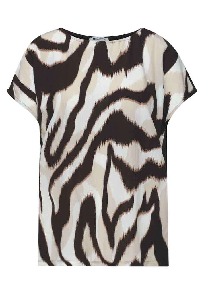Dropped Shoulder Shirt mit Print