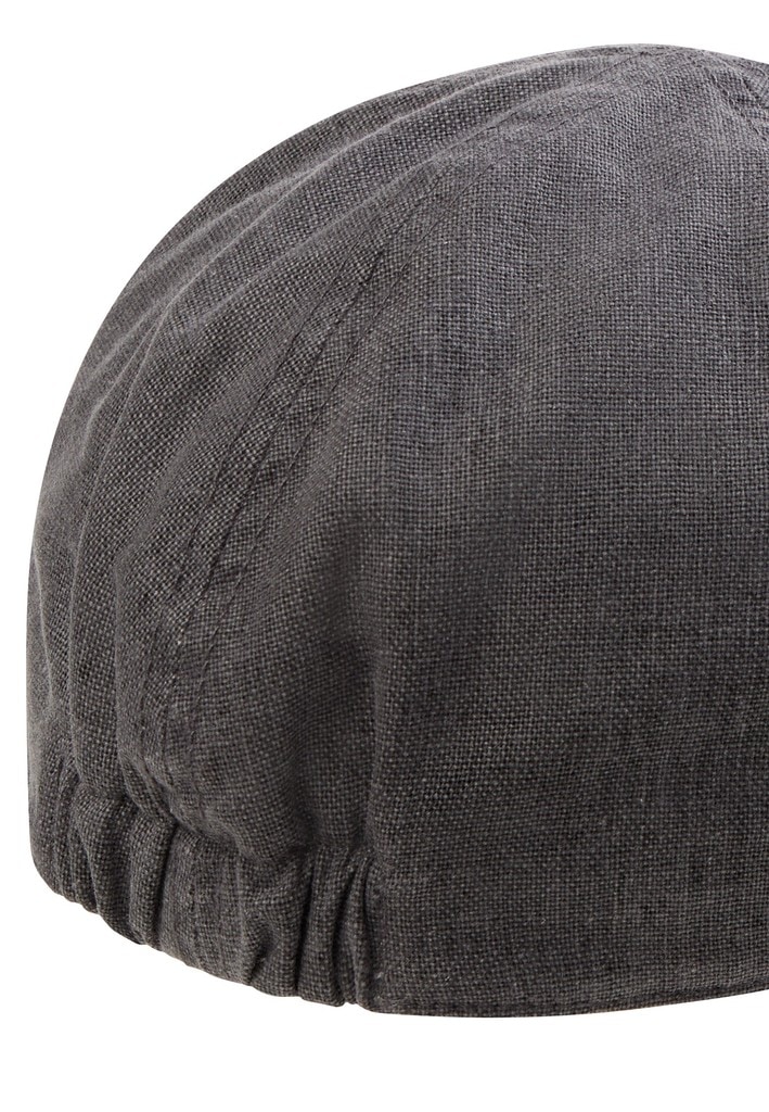 Flat Cap aus Leinen-Mix