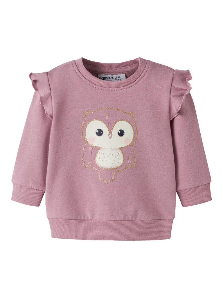 NBFNILDA LS SWEAT BRU