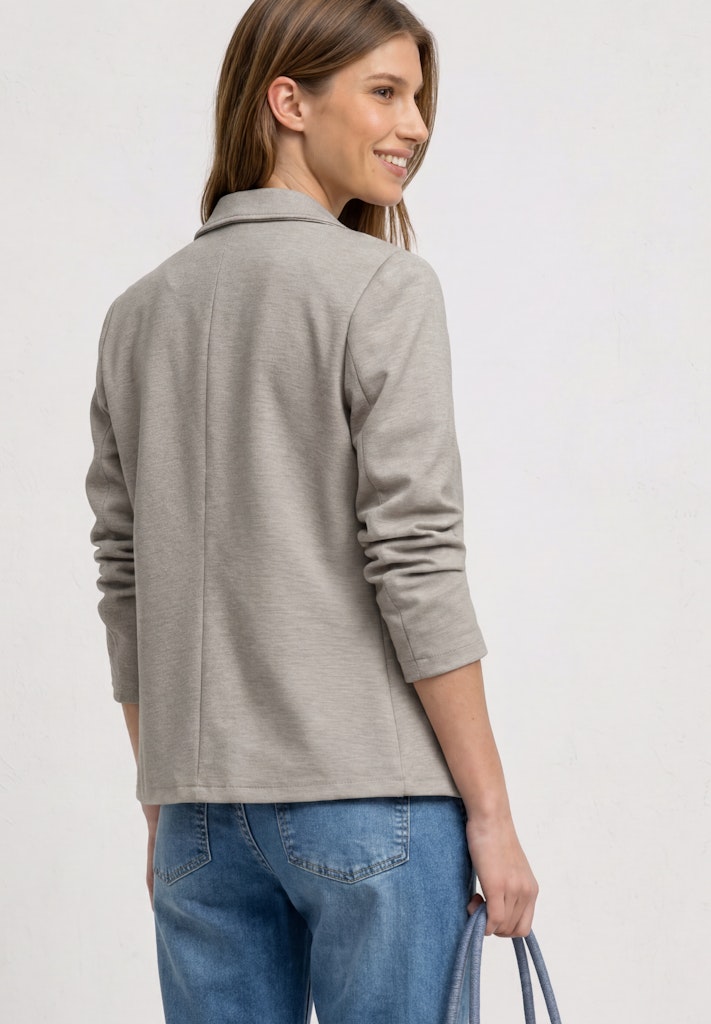 Basic Piqué Blazer