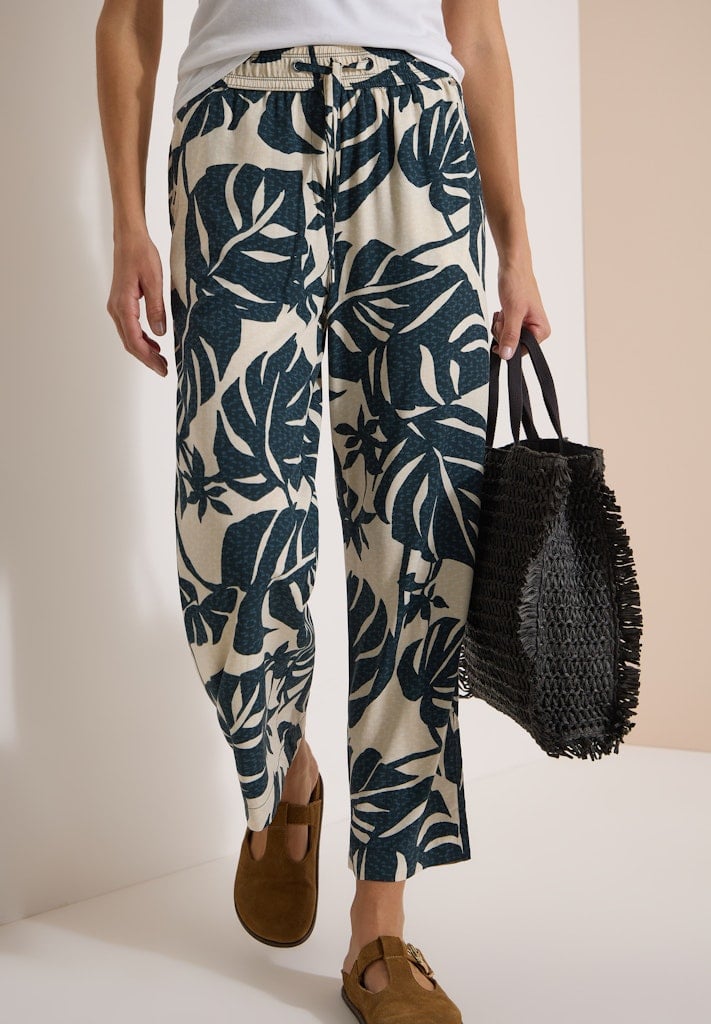 High Waist Wide Leg Hose im Loose Fit