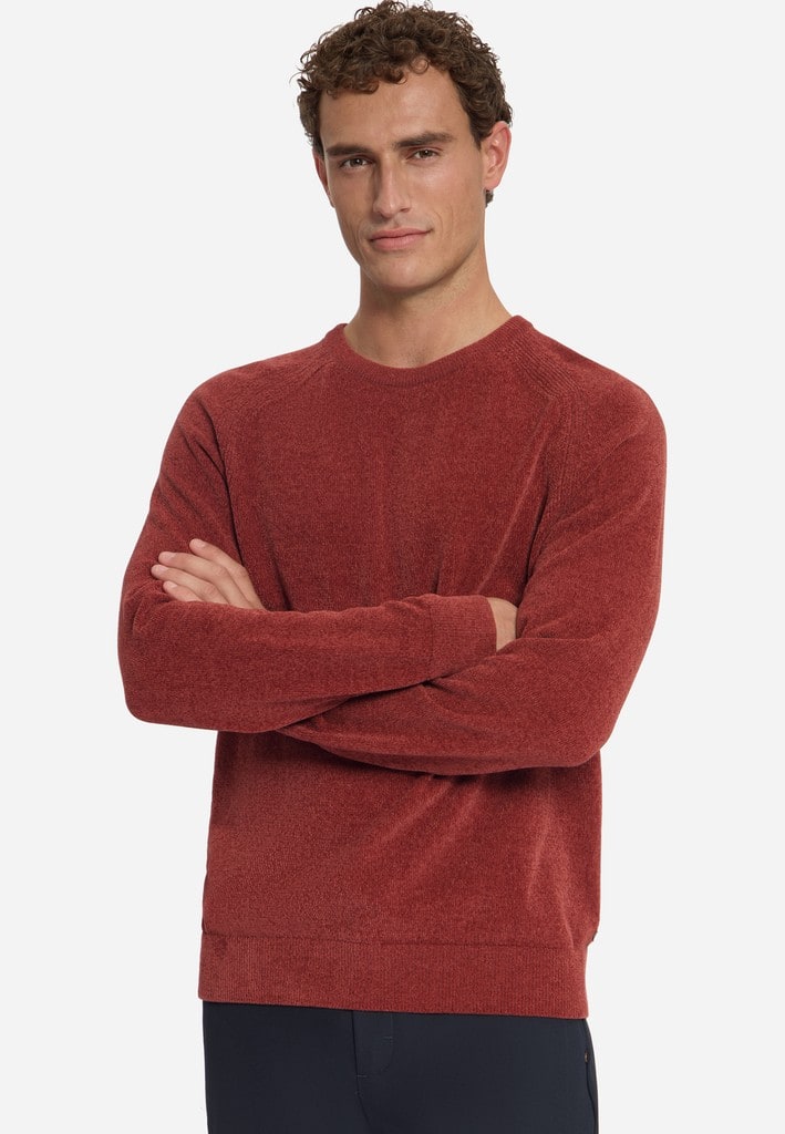 Pullover Crewneck Light Weight Chenille