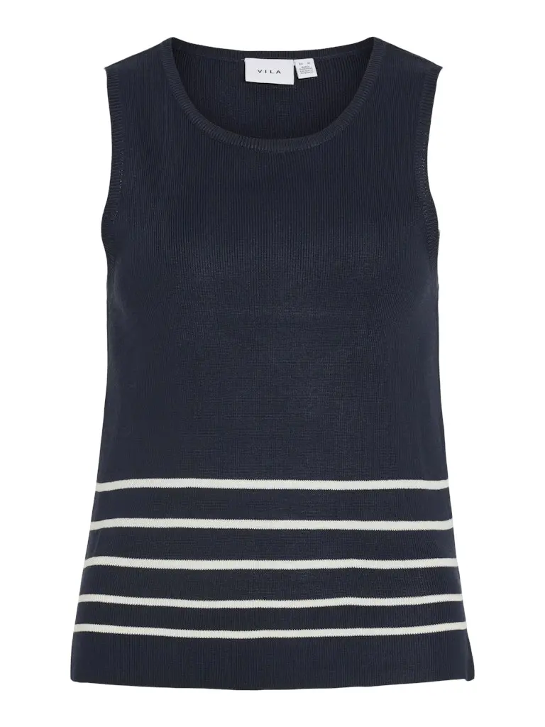 VIKIPPA O-NECK S/L KNIT TOP/1