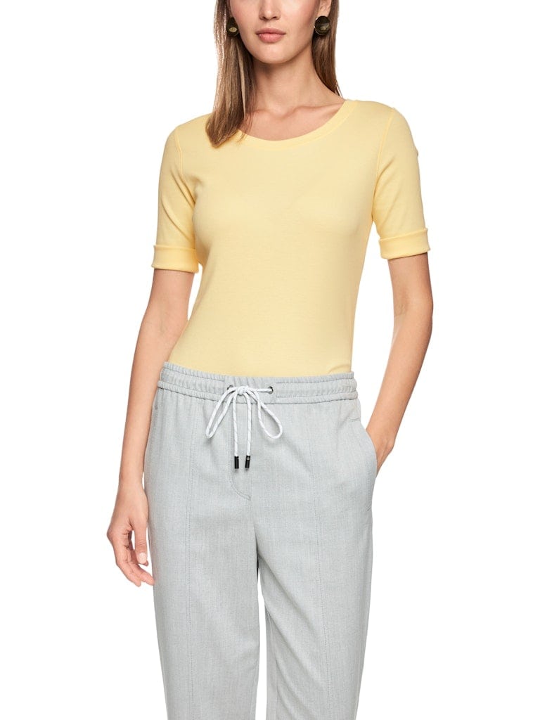Schmal geschnittenes T-Shirt mit 3/4-Arm