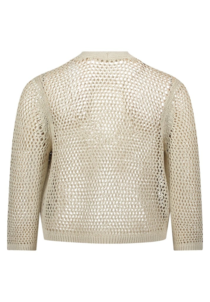 Grobstrickjacke