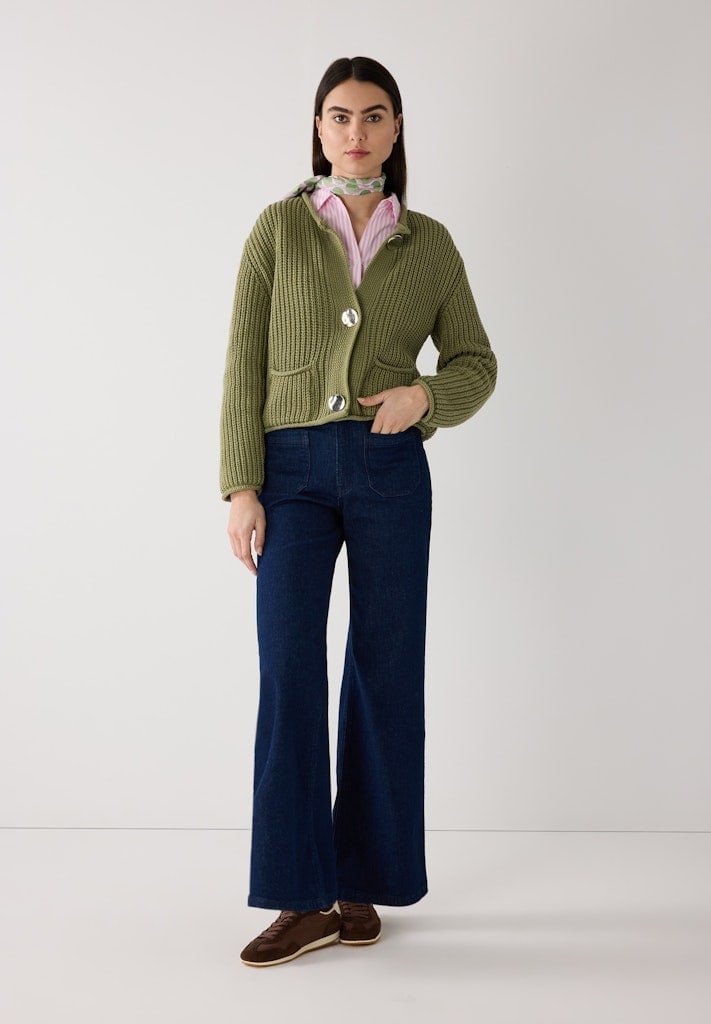 gestreifte Hemdbluse