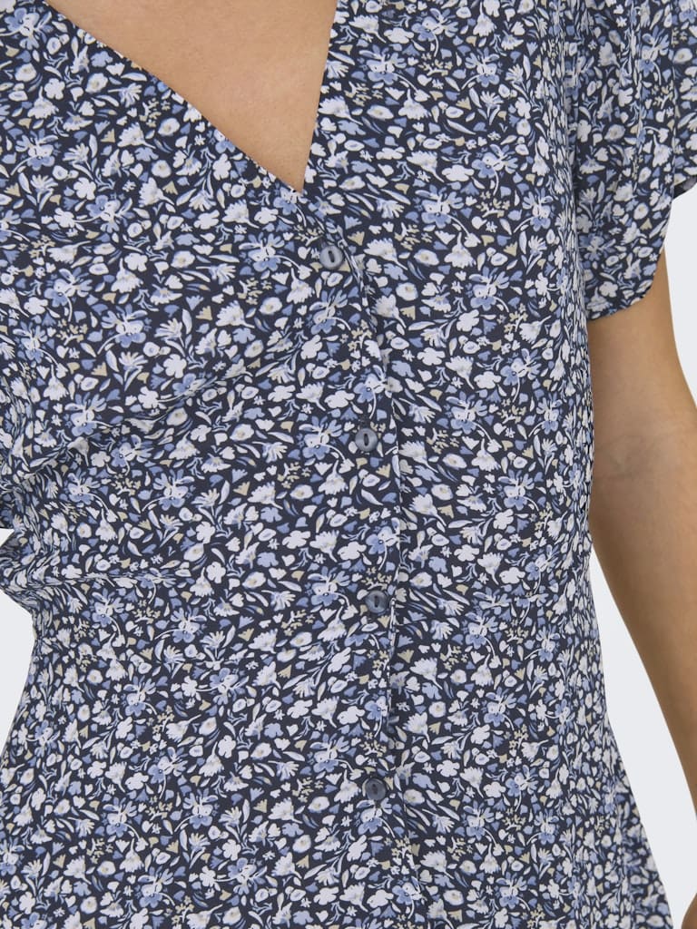 ONLEVIDA S/S SHORT DRESS WVN NOOS