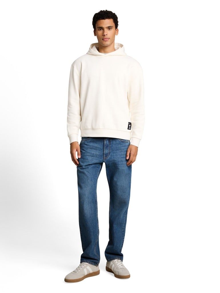 Relaxed Fit Hoodie Sweatshirt mit Snoopy-Rückenprint