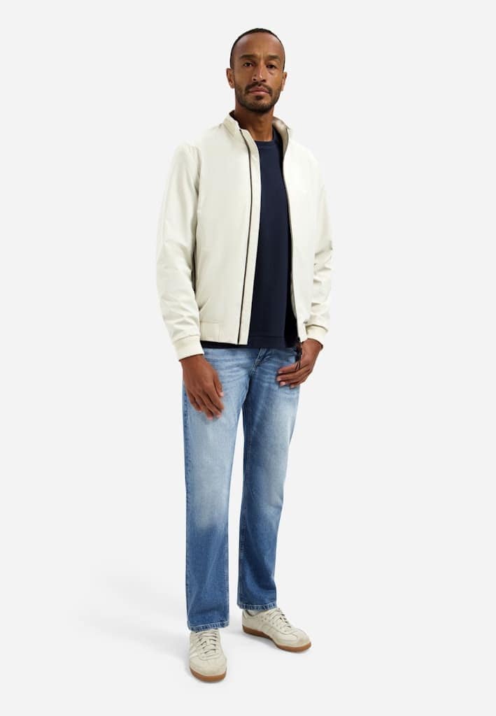 T-Shirt Long Sleeve Crewneck Solid Heavy Interlock