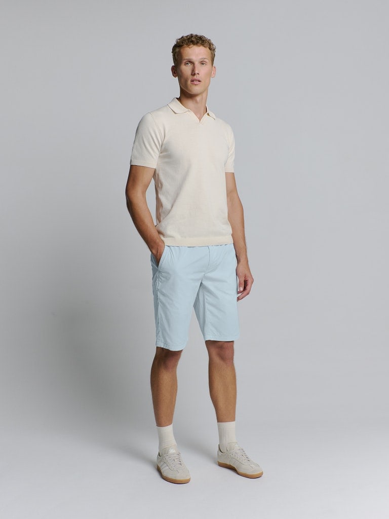 Short Chino Garment Dyed Light Weight Stretch