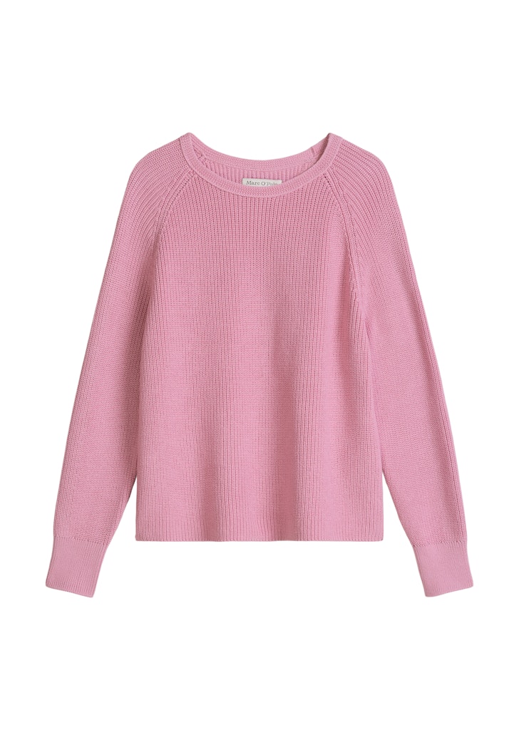 Rundhalspullover loose