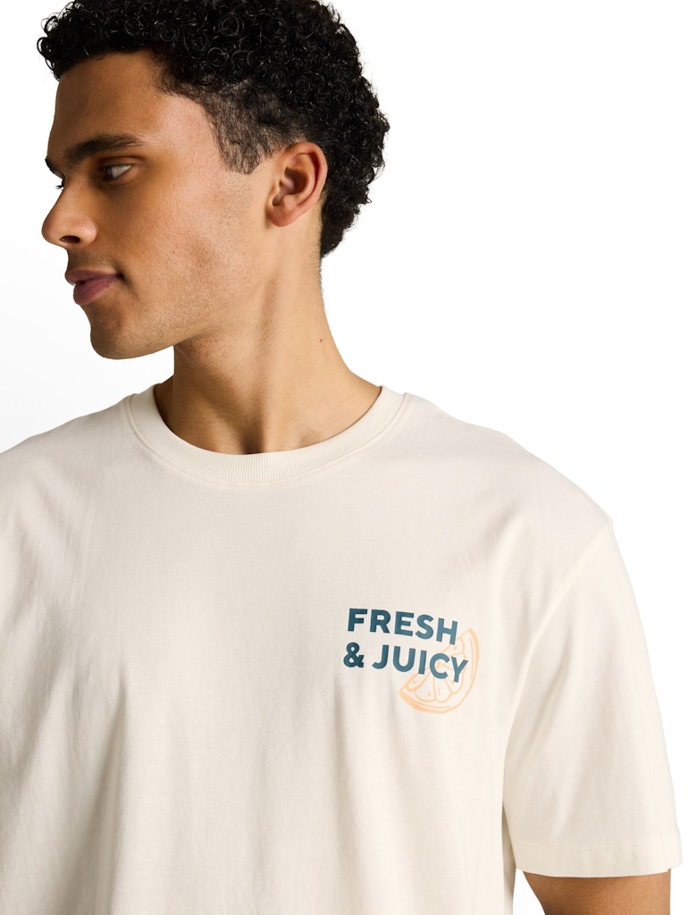 Relaxed Fit T-Shirt mit Rückenprint