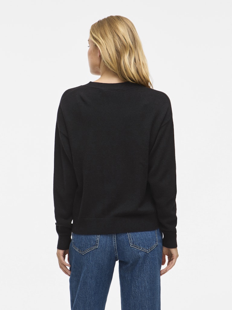 VIRIL V-NECK KNIT CARDIGAN - NOOS