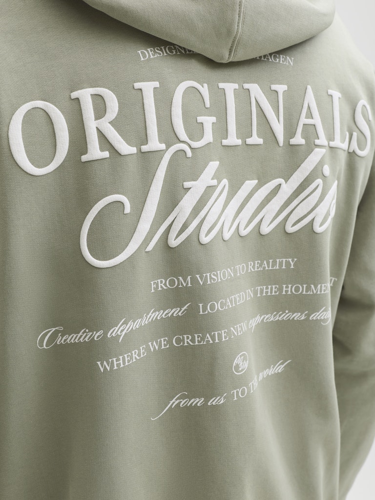 JORNORREBRO TYPO BACK SWEAT HOOD SN