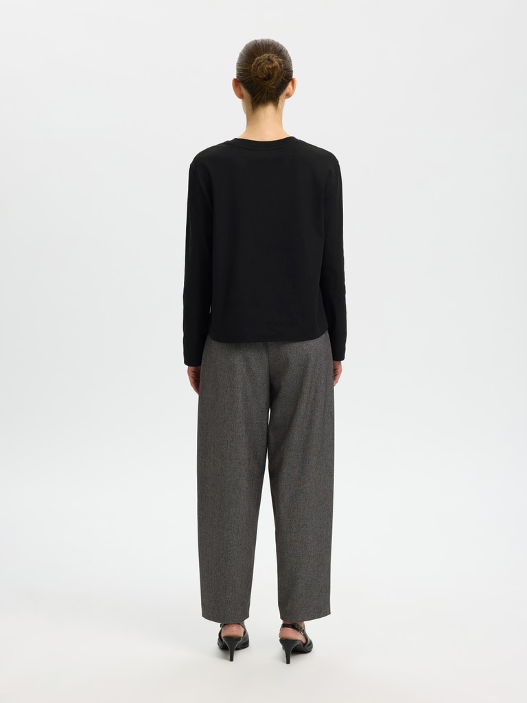 SLWESSENTIAL LS BOXY TEE NOOS