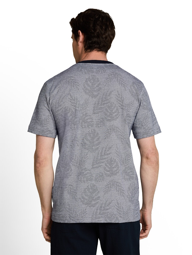 Jacquard T-Shirt mit Muster