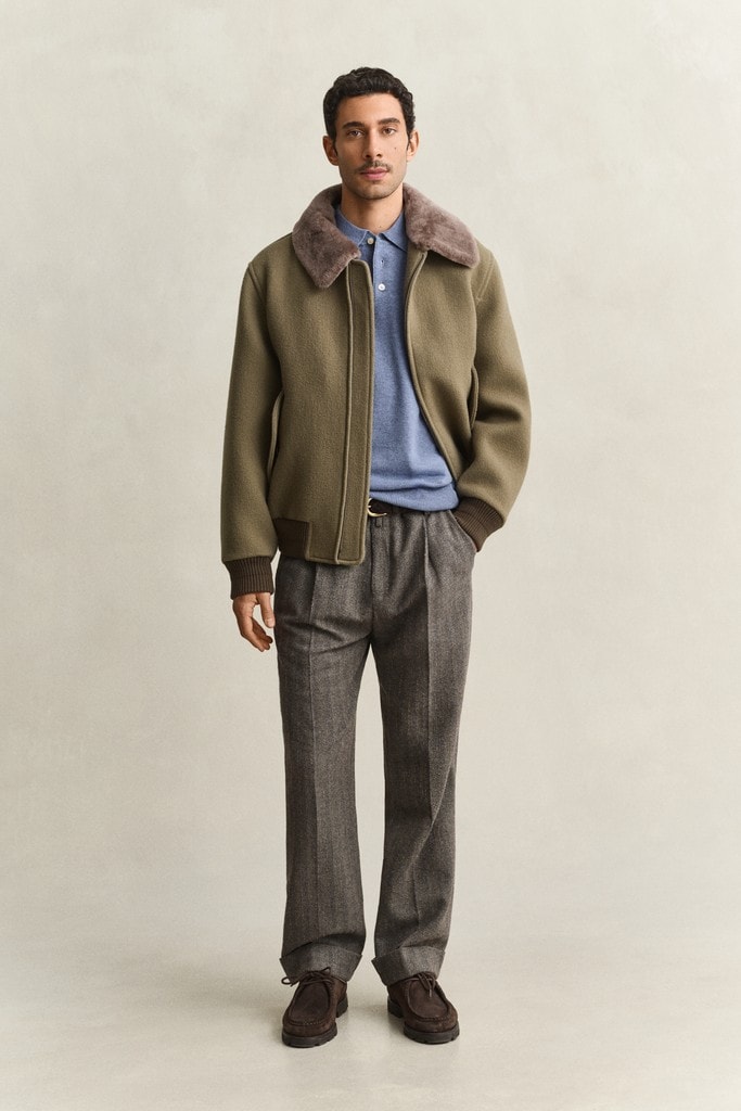 Superfine Lambswool Polopullover
