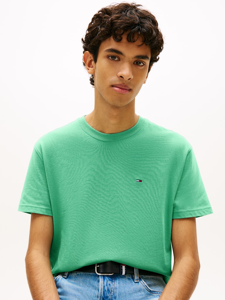 TJM REG SFLAG SS TEE EXT