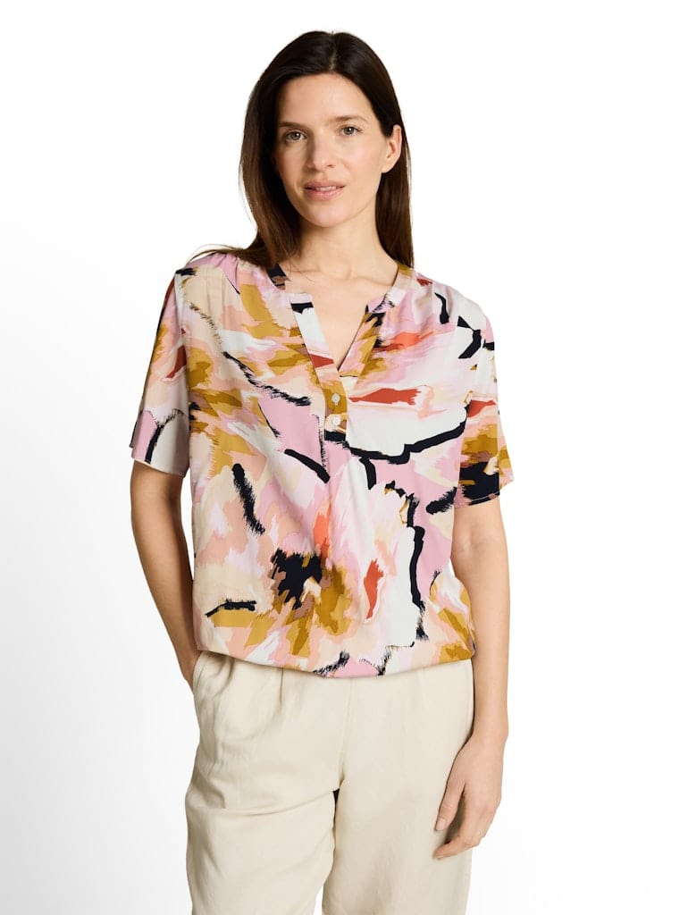 Bluse mit Muster