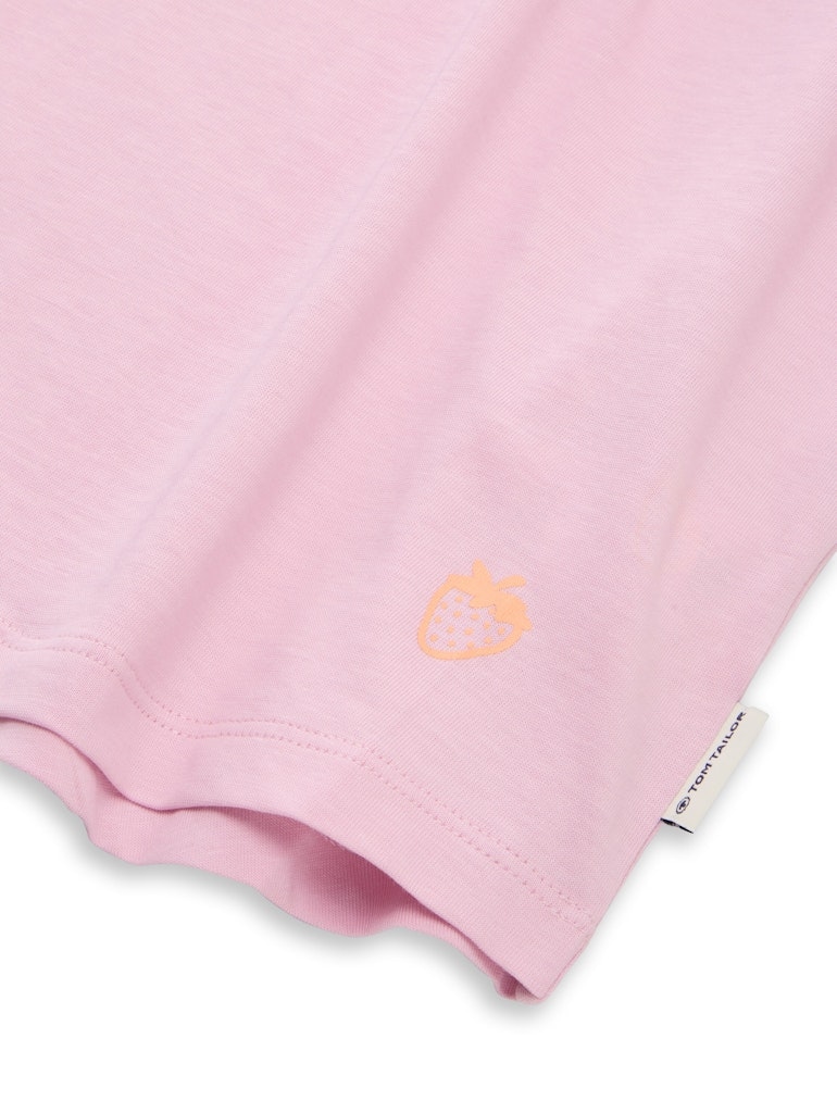 T-Shirt mit V-Ausschnitt