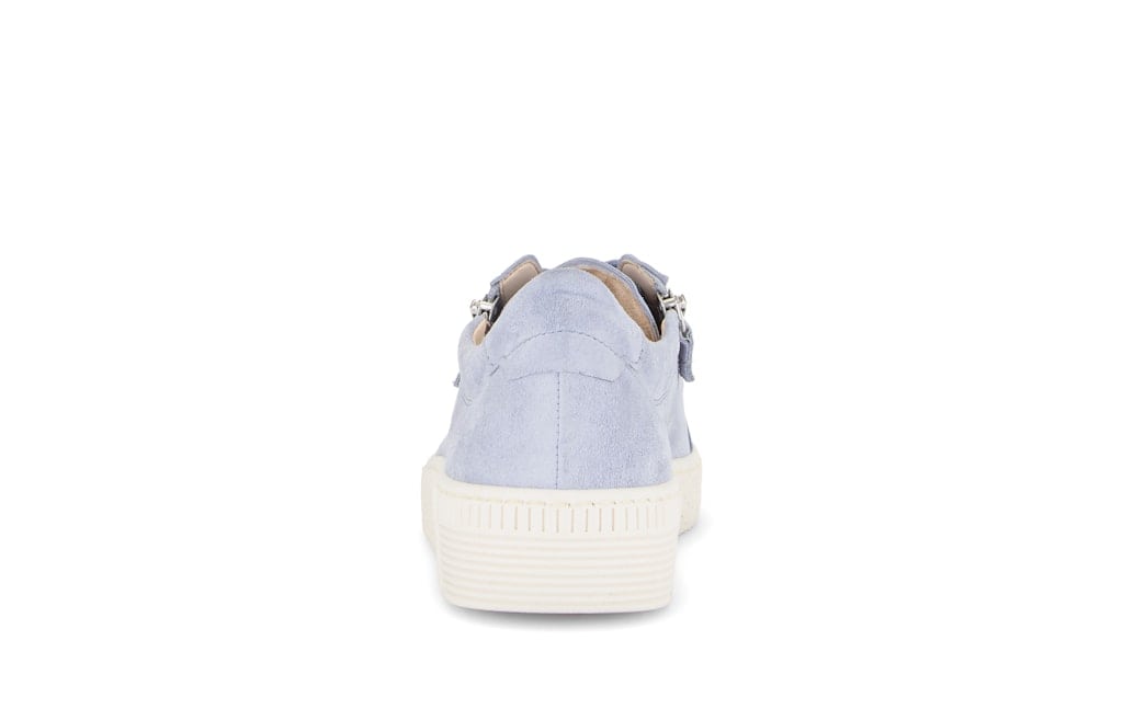 Sneaker low Rauleder blau