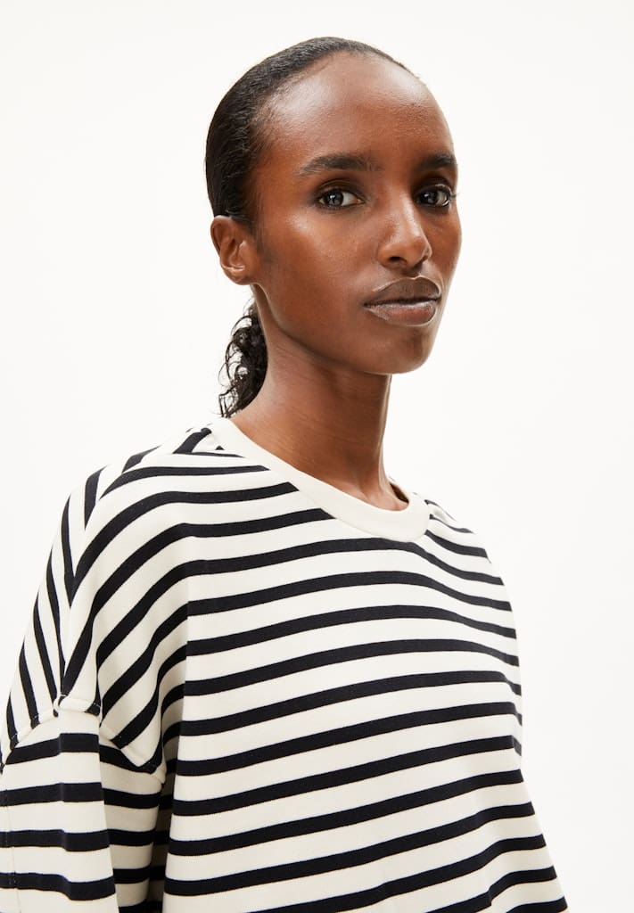 FRANKAA MAARLEN STRIPE SWEAT