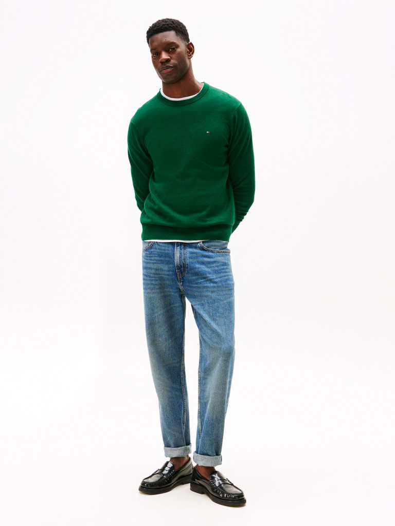 PIMA ORG CTN CASHMERE CREW NECK
