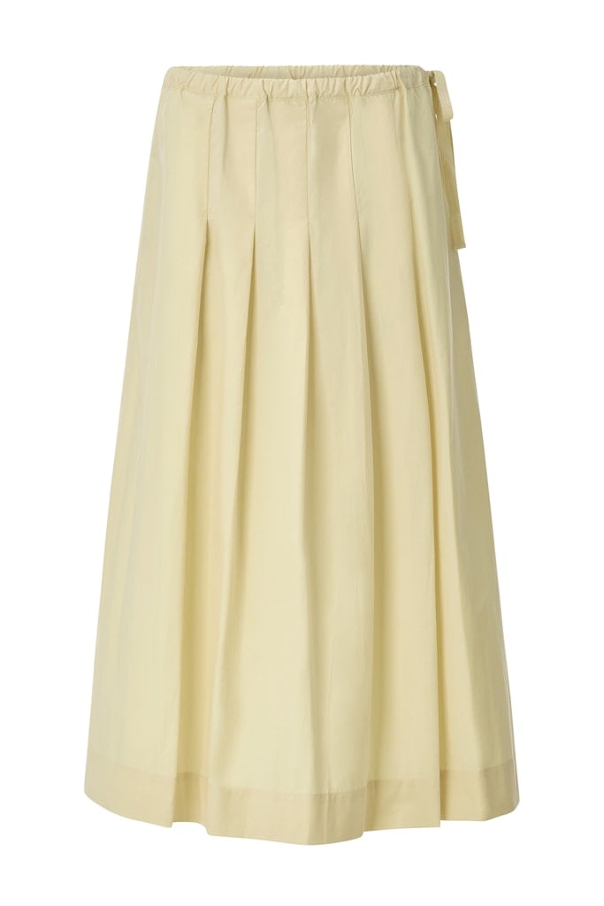 Midi cotton skirt