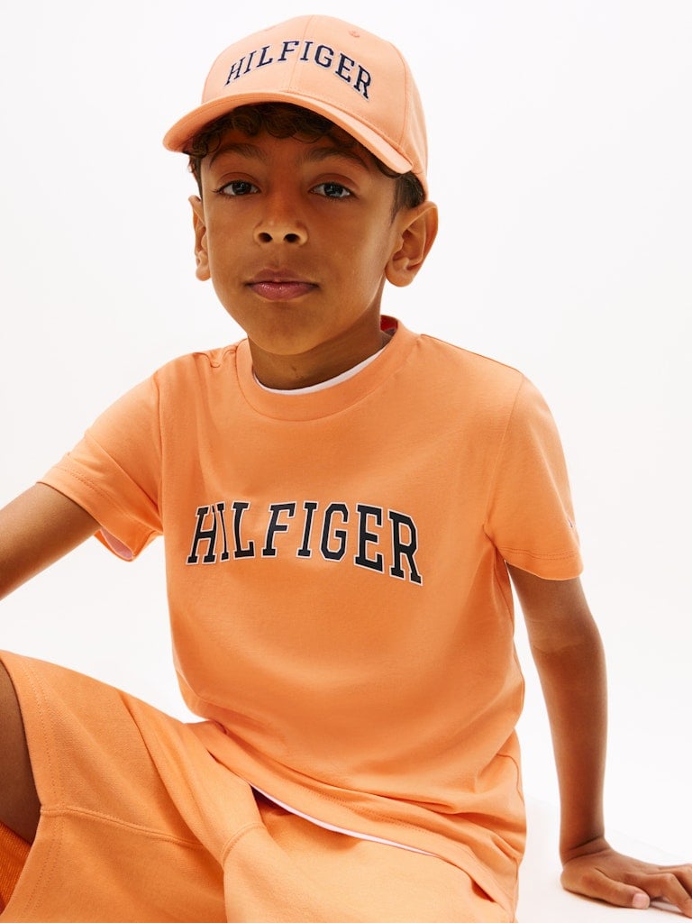 Logo Crew Neck Jersey T-Shirt