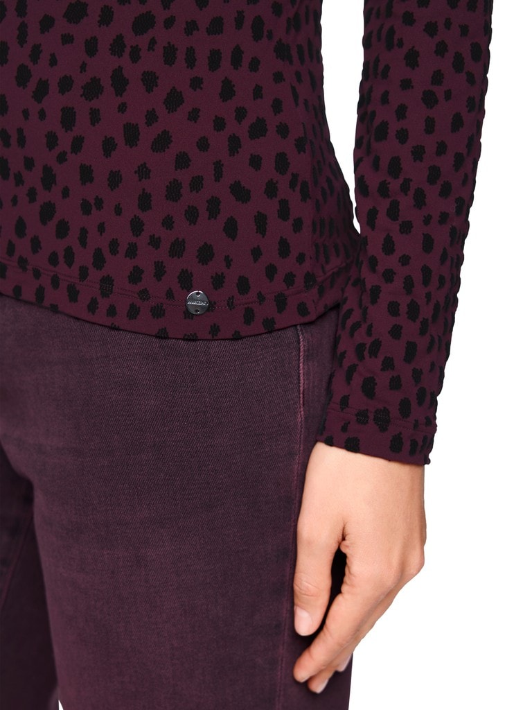 Stretch-Shirt mit Bambi-Print